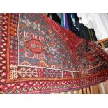 Handmade rug from Iran 5ft x 5ft