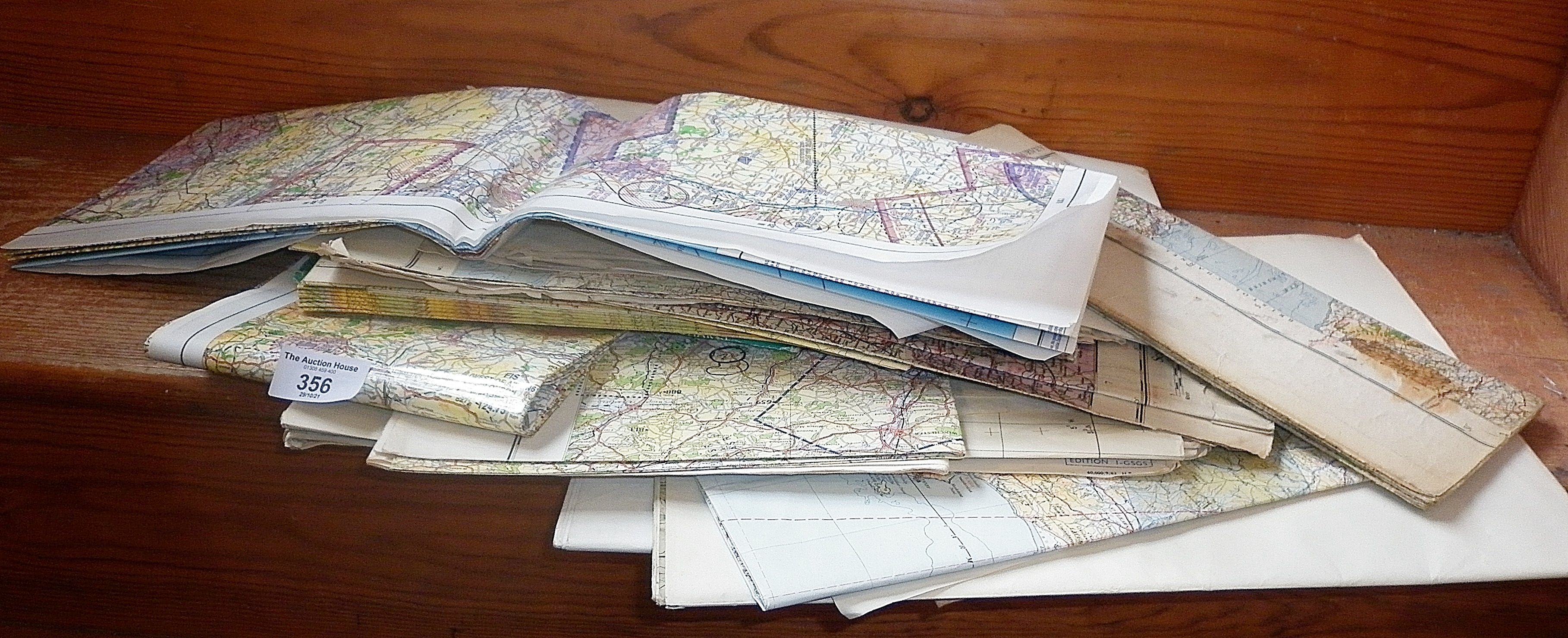 Quantity of Ordnance Survey maps and Topographical Air Charts