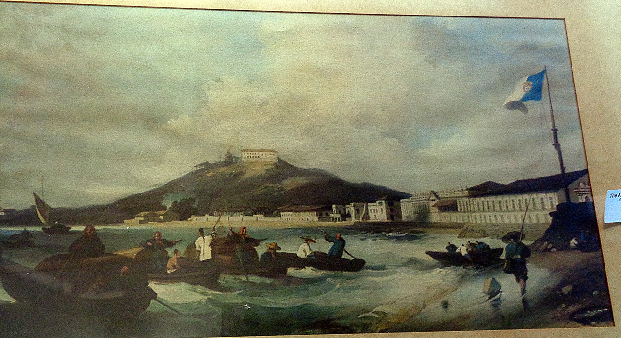 Five engravings, inc. Weymouth after H. Warren and a scene of early Hong Kong - Image 2 of 3