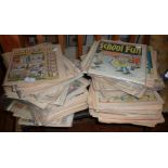 Large quantity of old comics