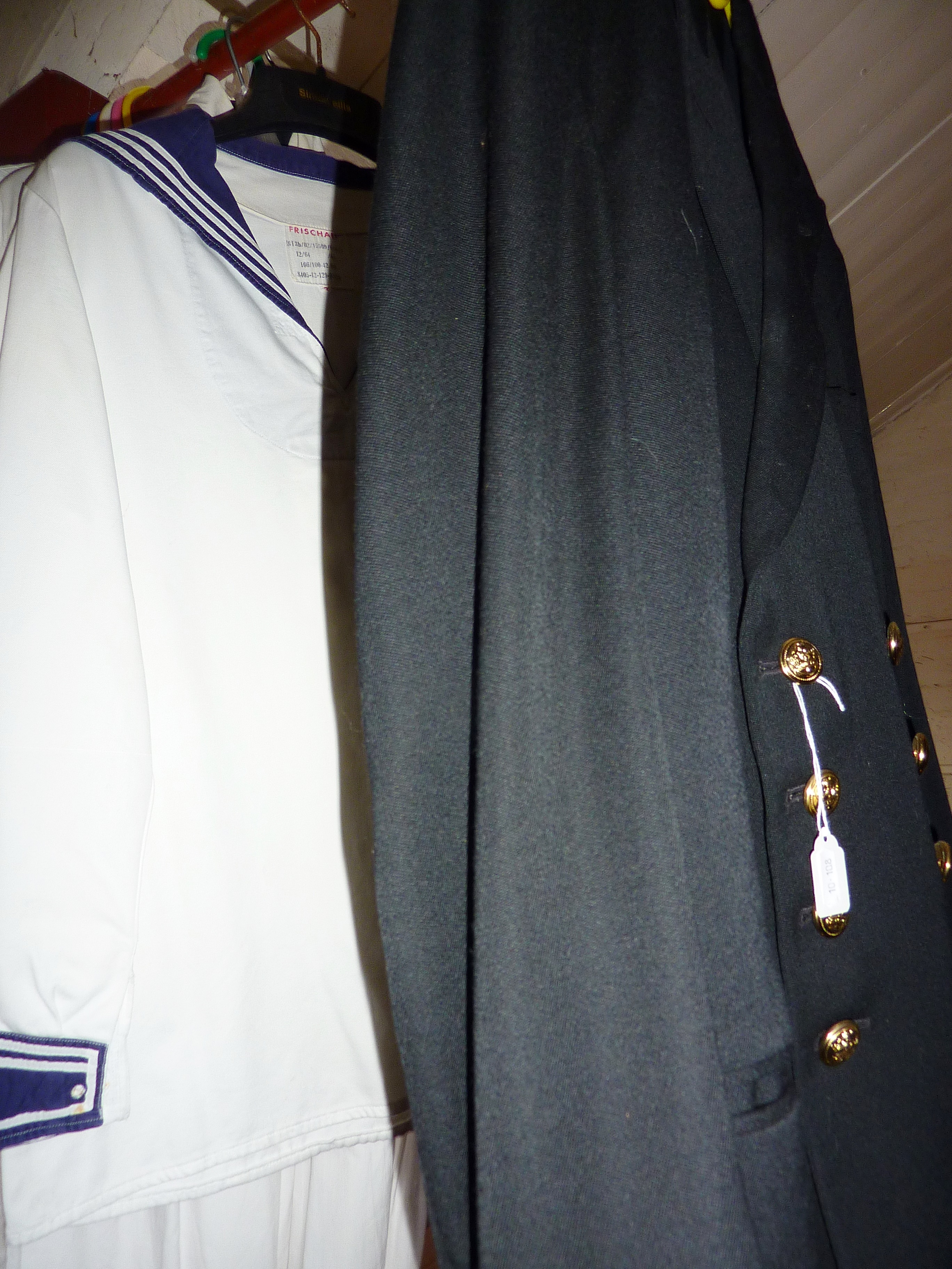 Vintage clothing: College or university robes, 1970's/80's dresses, 1960's purple cape, naval blazer - Image 3 of 6