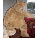 Large Kodiak bear 40, plush, 38" high by the Manhattan Toy Company