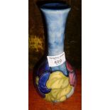 William Moorcroft bottle vase, 8.5"