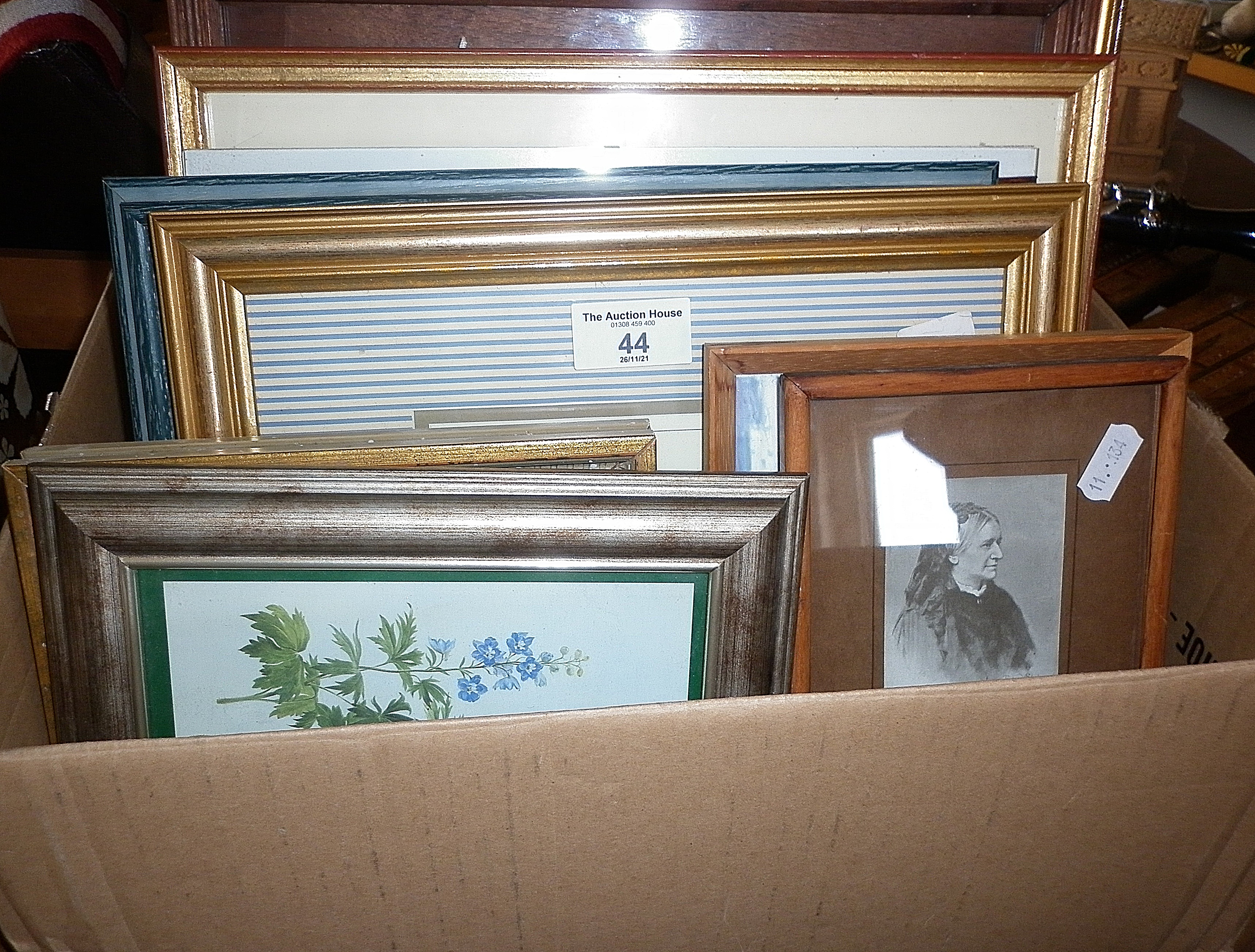 Quantity of various small framed prints