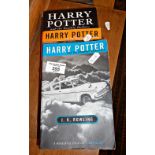 Three various Harry Potter books