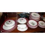 Wedgwood "Mayfield" china dinner service, 38 pieces, inc. tureens