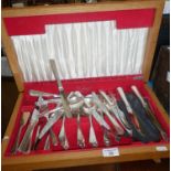 Canteen of silver plated Insignia cutlery