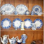 Quantity of assorted blue and white china (20 items)