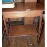 Edwardian mahogany occasional table