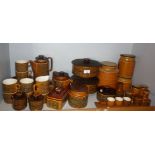 Hornsea storage jars, tureens and a coffee set, etc.