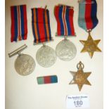 WW2 five medal group