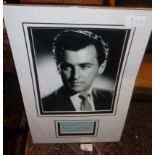 Autographed photo of Stewart Granger