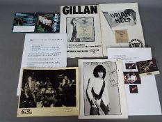 Music Memorabilia - A small collection of tour programmes,