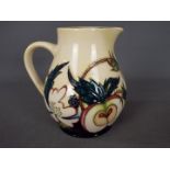 Moorcroft - a Moorcroft trial piece jug decorated in the Bramble Dell pattern,