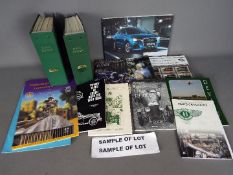 A large collection of Bentley Drivers Club Review magazine from 1950 and later,