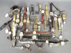 Various vintage wristwatches, lady's and gentleman's examples.