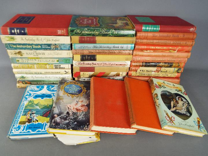 The Saturday Book - Published 1941-1975, comprising a complete 34 volume set and supplement,