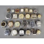 A good collection of vintage watch heads