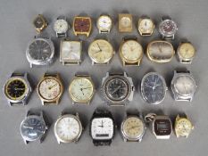 A good collection of vintage watch heads