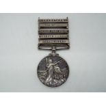 Queens South Africa Medal (QSA) to 3849 PTE. W. SMITH. 2ND. FUS.