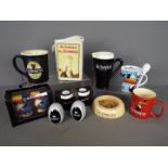 Breweriana - a collection of Guinness branded ceramics to include water jugs, ashtray,