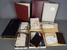 Philately - A collection of UK and foreign stamps, postal covers, first day covers and similar.