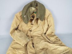 A good quality, gentleman's vintage driving coat,