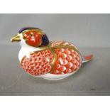 Royal Crown Derby - a Royal Crown Derby Pheasant,