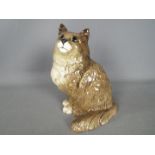 Beswick - a Beswick grey cat figurine, No 1867,