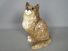 Beswick - a Beswick grey cat figurine, No 1867,