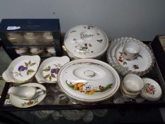 A quantity of Royal Worcester table wares to include 'Evesham', 'Pershore' and similar.