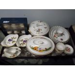 A quantity of Royal Worcester table wares to include 'Evesham', 'Pershore' and similar.