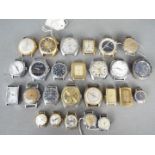 A good selection of lady's and gentleman's vintage watch heads.