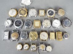 A good selection of lady's and gentleman's vintage watch heads.