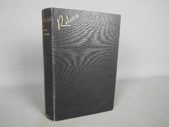 Du Maurier, Daphne - Rebecca, black cloth with gilt lettering, Victor Gollancz,