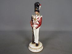 A limited edition Michael Sutty figurine depicting a Private from the Fifth (Northumberland)