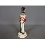 A limited edition Michael Sutty figurine depicting a Private from the Fifth (Northumberland)