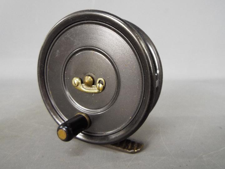 A vintage Hardy Bros Ltd 'Uniqua' 2 7/8" fly reel, - Image 2 of 4