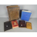 Lot to include a Holy Bible dated 1818, Battles of the British Army by Charles Rathbone Low,
