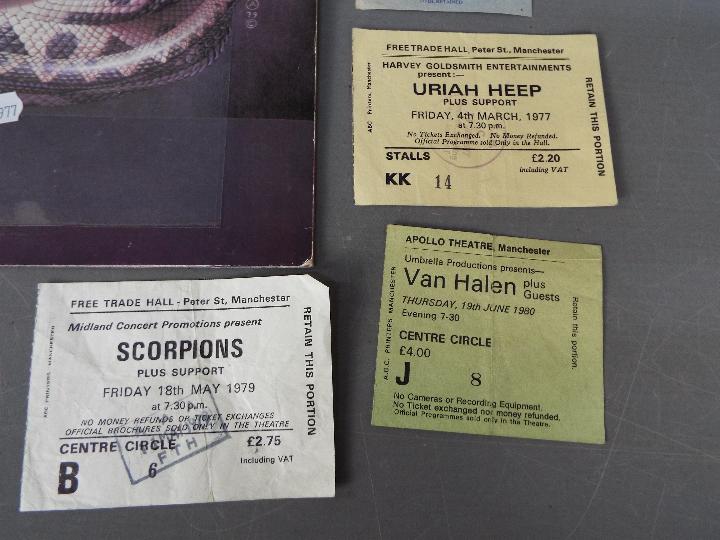 Tour Programmes & Ticket Stubs - A 1978 Whitesnake Lovehunter Tour Programme 1978 with loose ticket - Image 3 of 4