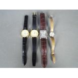 Four wristwatches to include Accurist,