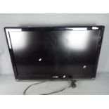 A 37" Toshiba LCD television, model number 37XV503d, no stand or remote.