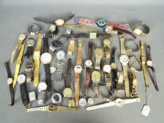 A good mixed lot of lady's and gentleman's wristwatches.