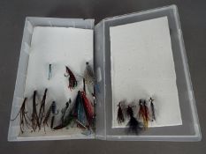 Angling - A small collection of fishing flies.