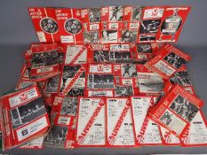 Football programmes - a good collection of predominantly Liverpool FC homes from the 1970s but also