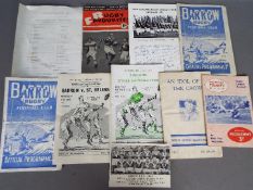 Rugby Programmes.