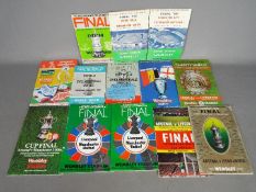 Wembley Football Cup Final Programmes - Leicester v Spurs 1961, Everton v WBA 1968,