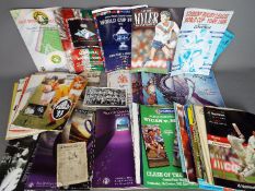 Rugby League - a large collection of programmes to include World Club Championship,