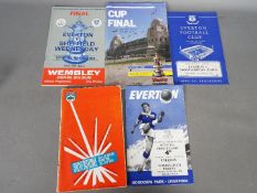 A small collection of sporting programmes, predominantly football to include FA Cup Final 1966,