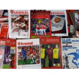 Arsenal Football Programmes.